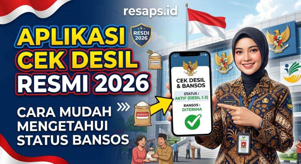 Aplikasi Cek Desil Resmi 2026: Cara Mudah Mengetahui Status Bansos