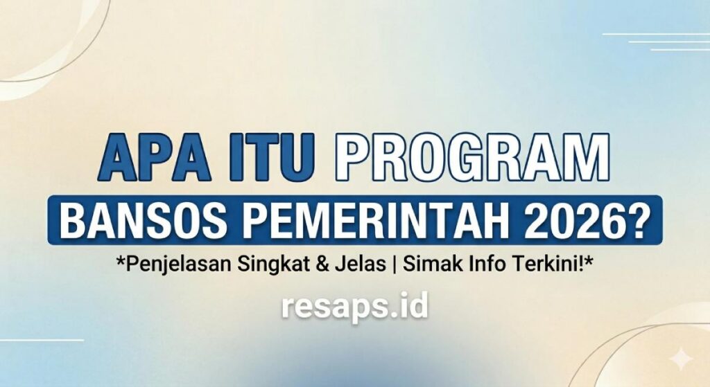 Cara Cek Bansos Resmi PKH dan BPNT Hari Ini Terbaru 2026