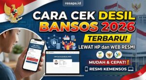 Cara Cek Desil Bansos 2026 Terbaru Lewat HP dan Web Resmi