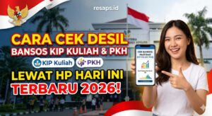 Cara Cek Desil Bansos KIP Kuliah dan PKH Lewat HP Hari Ini Terbaru 2026