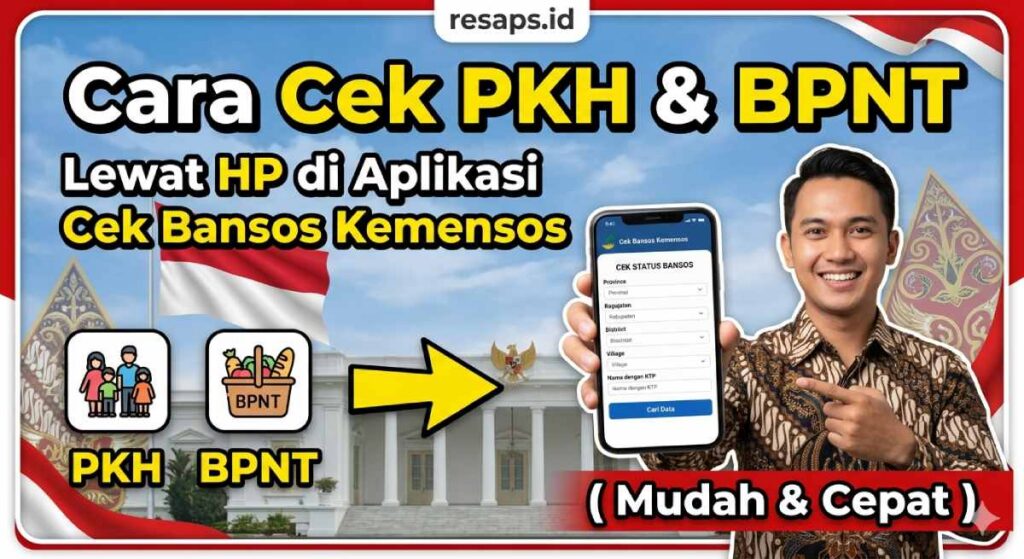 Cara Cek PKH & BPNT Lewat HP di Aplikasi Cek Bansos Kemensos