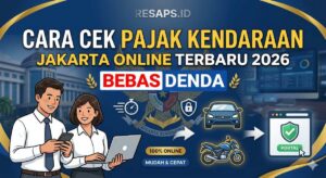 Cara Cek Pajak Kendaraan Jakarta Online Terbaru 2026 Bebas Denda