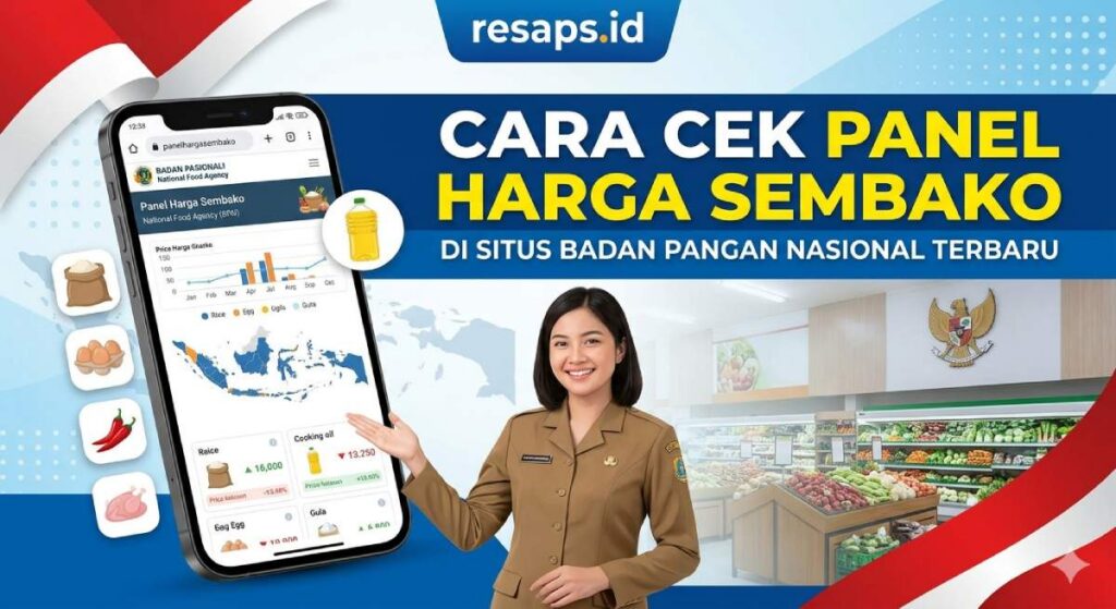 Cara Cek Panel Harga Sembako di Situs Badan Pangan Nasional Terbaru