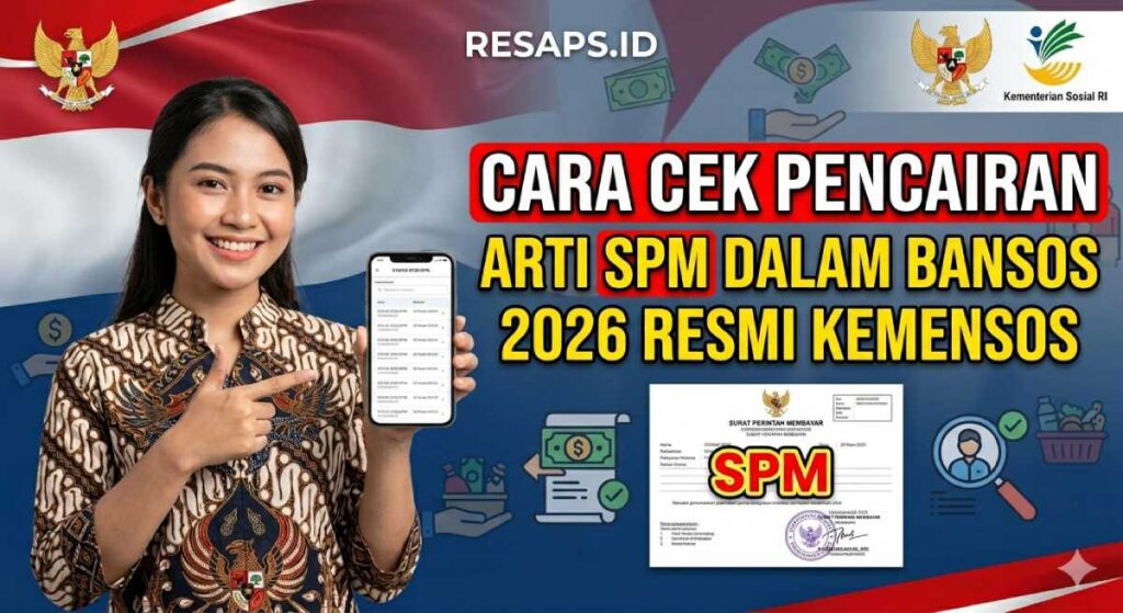 Cara Cek Pencairan dan Arti SPM Dalam Bansos 2026 Resmi Kemensos