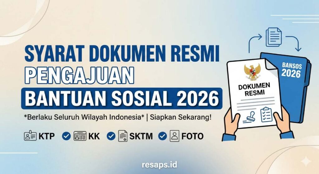Cara Daftar Bansos Online 2026 Lewat HP: Syarat Mudah Langsung Cair! Cara Daftar Bansos Online 2026 Lewat HP: Syarat Mudah Langsung Cair!