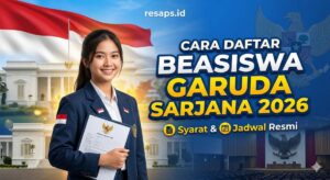 Cara Daftar Beasiswa Garuda Sarjana 2026: Syarat & Jadwal Resmi