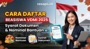 Cara Daftar beasiswa vdmi 2025: Syarat Dokumen & Nominal Bantuan