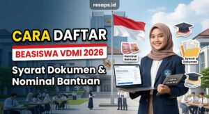 Cara Daftar beasiswa vdmi 2026: Syarat Dokumen & Nominal Bantuan