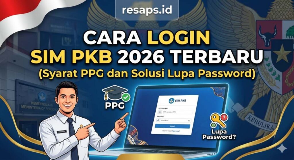Cara Login SIM PKB 2026 Terbaru: Syarat PPG dan Solusi Lupa Password