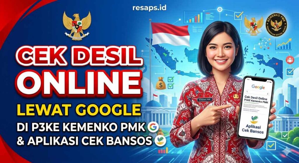 Cara Cek Desil Online Lewat Google di Kemenko PMK & Aplikasi Cek Bansos