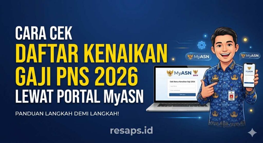 Cek Rincian Kenaikan Gaji PNS 2026 Terbaru Golongan 1-4 Cek Rincian Kenaikan Gaji PNS 2026 Terbaru Golongan 1-4