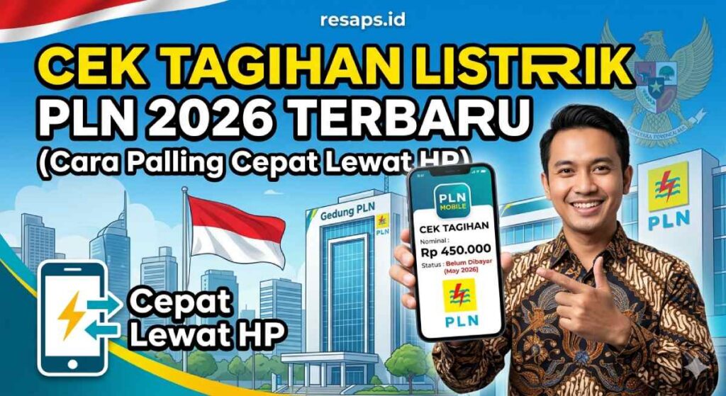 Cek Tagihan Listrik PLN 2026 Terbaru: Cara Paling Cepat Lewat HP