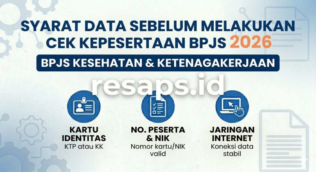 Panduan Cek BPJS Ketenagakerjaan Online Pakai NIK di HP Terbaru 2026