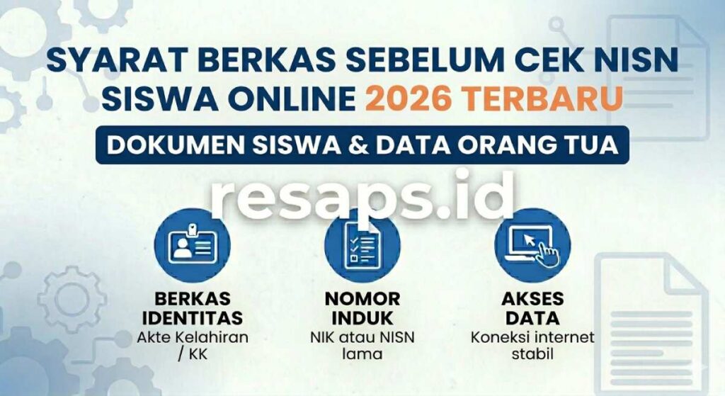 Panduan Cek NISN Siswa Online 2026 Resmi Kemdikbud Lewat HP