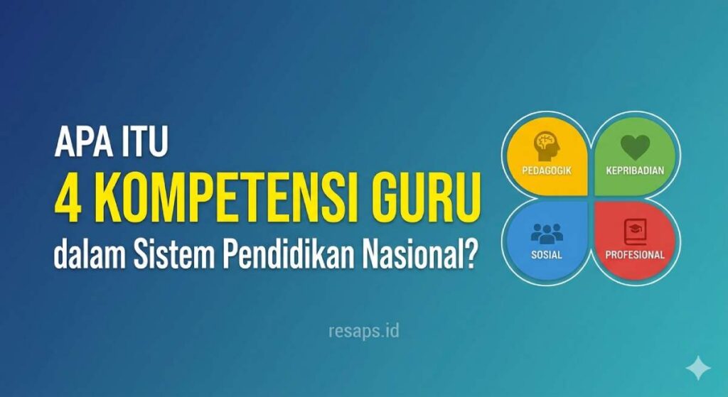 Panduan Lengkap 4 Kompetensi Guru Terbaru, Cek Cara Penilaiannya! Panduan Lengkap 4 Kompetensi Guru Terbaru, Cek Cara Penilaiannya!