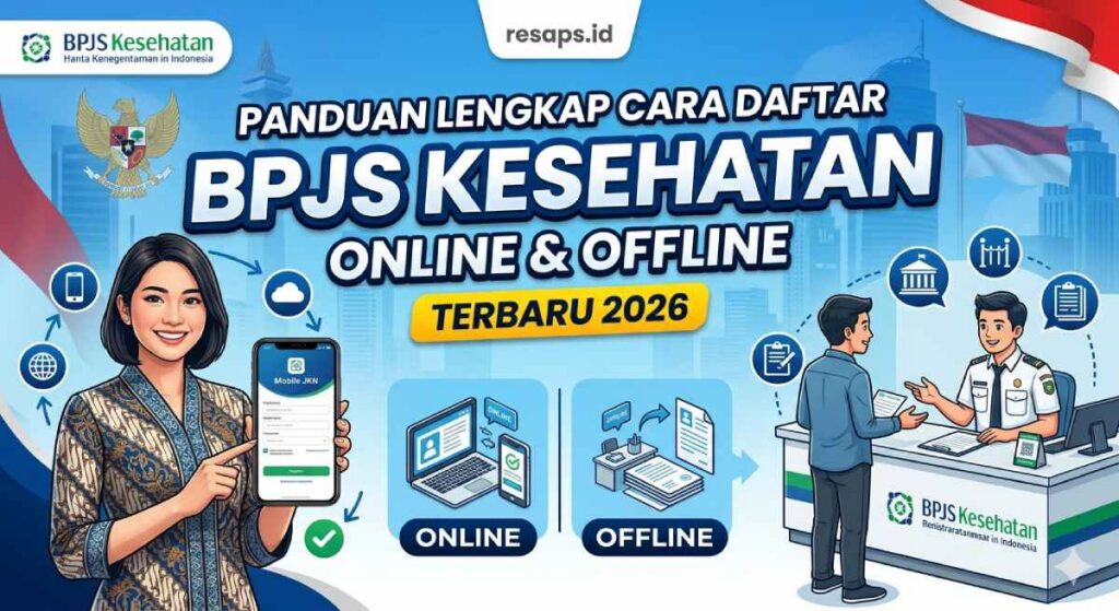 Panduan Lengkap Cara Daftar BPJS Kesehatan Online & Offline Terbaru 2026