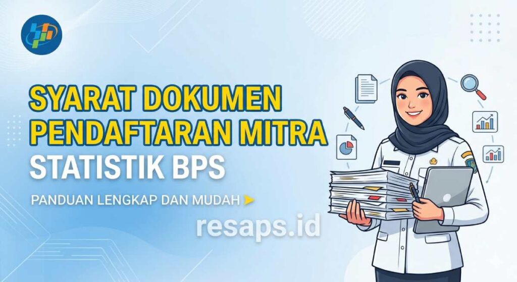Panduan Lengkap Daftar Mitra bps go id Login 2026 Anti Gagal Server