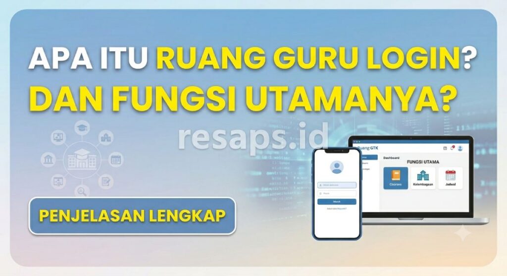 Panduan Lengkap Ruang Guru Login Web & Aplikasi 2026, Bebas Error!