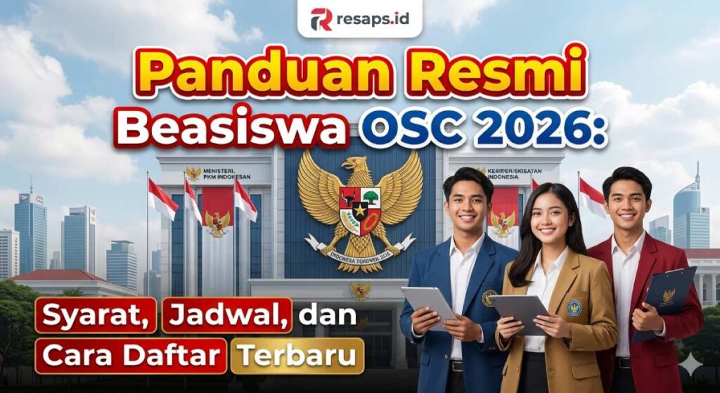 Panduan Resmi Beasiswa OSC 2026: Syarat, Jadwal, dan Cara Daftar Terbaru