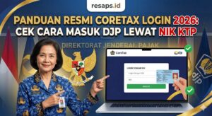 Panduan Resmi CoreTax Login 2026: Cek Cara Masuk DJP Lewat NIK KTP