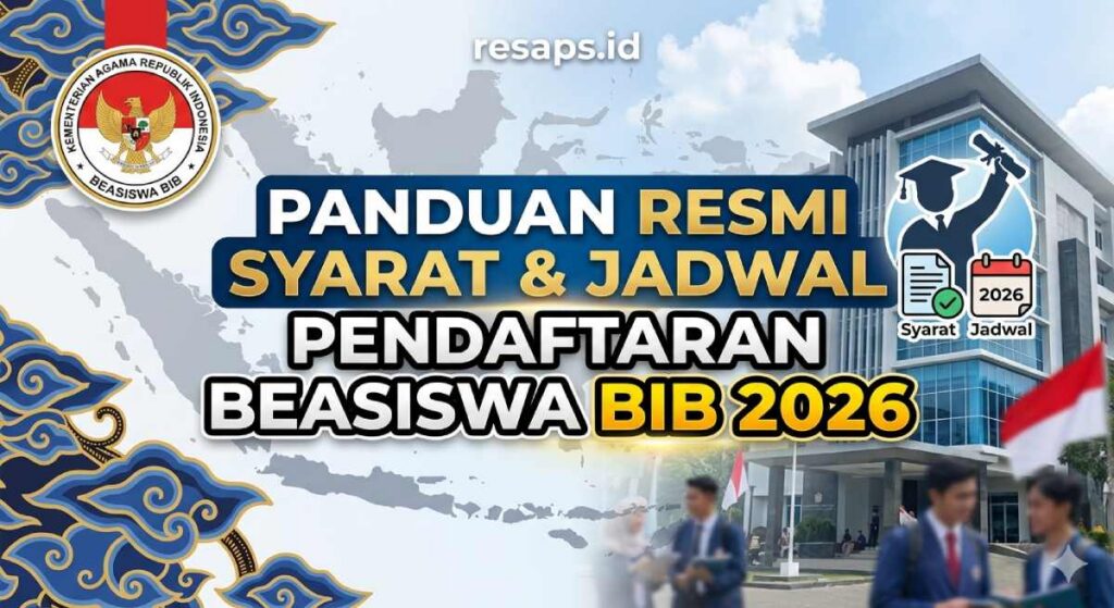 Panduan Resmi Syarat & Jadwal Pendaftaran Beasiswa BIB 2026