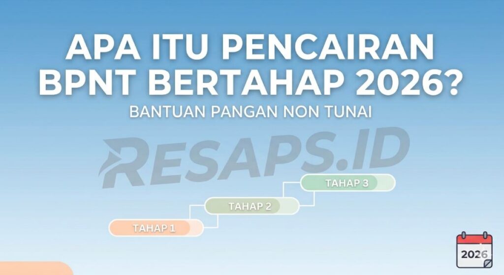 Pencairan BPNT Bertahap 2026 Dimulai! Cek Jadwal & Nama Penerima Pencairan BPNT Bertahap 2026 Dimulai! Cek Jadwal & Nama Penerima