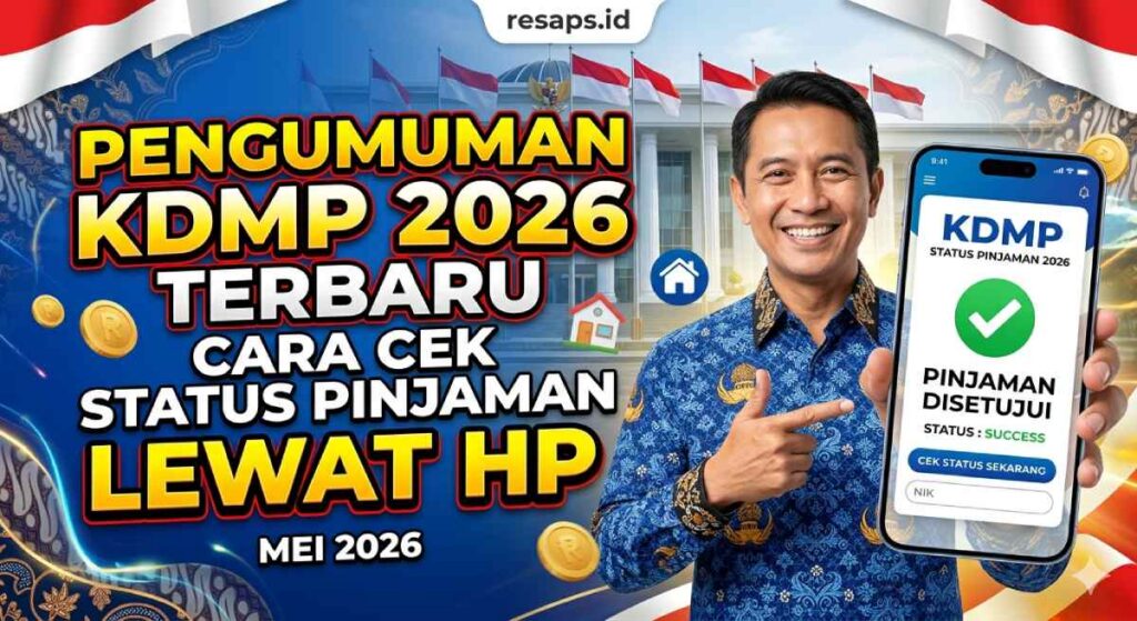 Pengumuman Kdmp 2026 Terbaru: Cara Cek Status Pinjaman Lewat HP