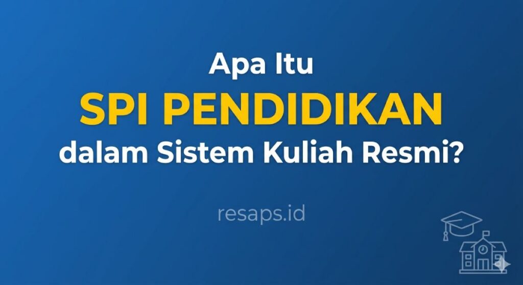Rincian Biaya SPI Pendidikan 2026: Syarat Keringanan & Cara Hitungnya