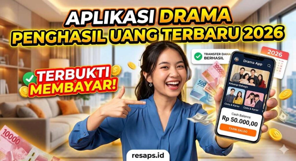 Aplikasi Drama Penghasil Uang Terbaru 2026 yang Terbukti Membayar