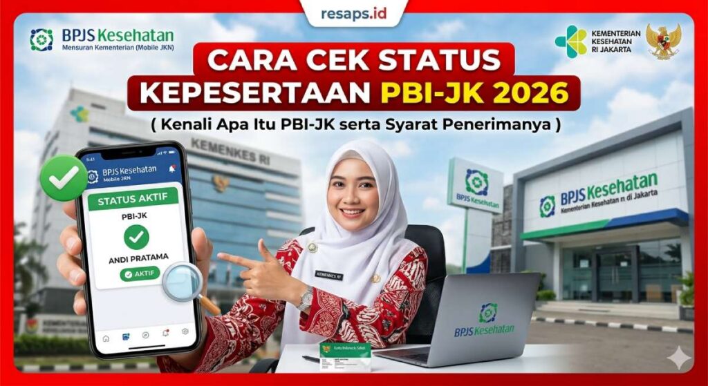 Cara Cek Status Kepesertaan PBI-JK 2026: Kenali Apa Itu PBI-JK serta Syarat Penerimanya