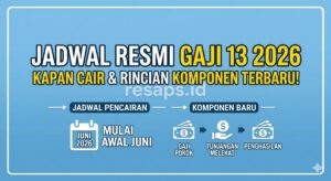 Jadwal Resmi Kapan Gaji 13 Cair Tahun 2026 dan Rincian Komponen Terbaru