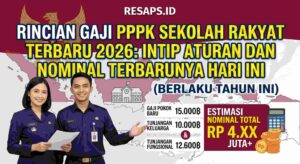 Rincian Gaji PPPK Sekolah Rakyat Terbaru 2026: Intip Aturan dan Nominal Terbarunya Hari Ini